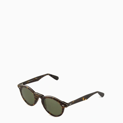 Movitra Black/blue Diego Sunglasses In Brown