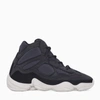 Adidas Originals Yeezy High 500 Neoprene, Suede And Leather High-top Sneakers In Grey