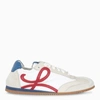 LOEWE WHITE/BLUE/RED BALLET RUNNER trainers,L815282X32NY-I-LOEW-1896