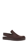 Bottega Veneta Puddle Biodegradable-rubber Slingback Sandals In Ebony