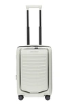 Porsche Design Roadster Carry-on Expandable 21-inch Spinner Suitcase In White