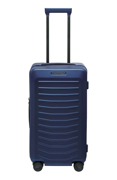 Porsche Design Roadster Trunk 26-inch Spinner Suitcase In Dark Blu Matt