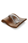 Nambe Nambé 'breeze' Napkin Holder In Silver