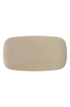 Nambe Pop Soft Rectangular Platter In Sand