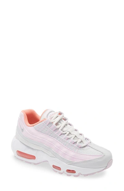 Nike Kids' Air Max 95 Recraft Gs Trainer In Platinum/ Platinum/ Violet