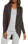 Barefoot Dreamsr Barefoot Dreams Cozychic Lite Circle Cardigan In Espresso