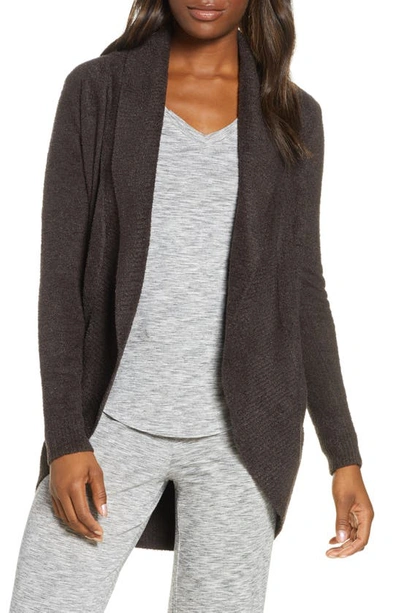 Barefoot Dreamsr Barefoot Dreams Cozychic Lite Circle Cardigan In Espresso