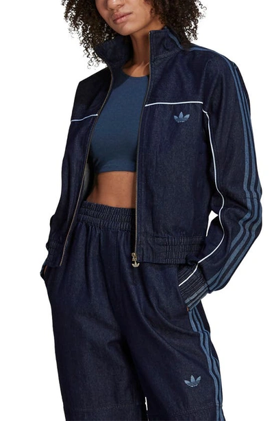 Adidas Originals Adidas Original Japona Denim Track Jacket In Indigo