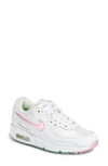 Nike Air Max 90 Sneakers In White/ Arctic Punch/ Green