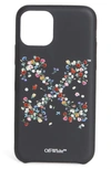 OFF-WHITE FLORAL ARROW LOGO IPHONE 11 PRO CASE,OWPA012R21PLA0011084