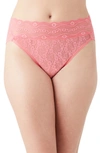 B.tempt'd By Wacoal Lace Kiss Hi-cut Brief In Tea Rose
