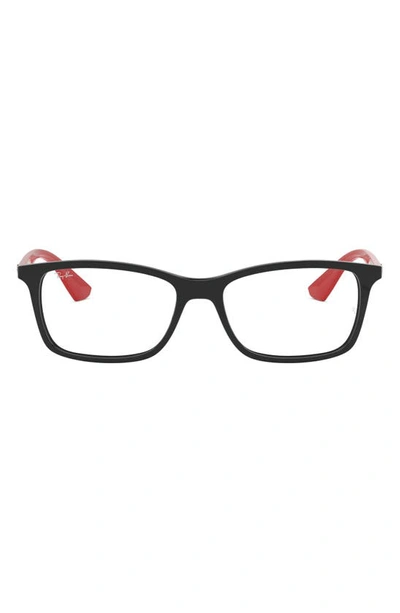 Ray Ban 56mm Optical Glasses In Black