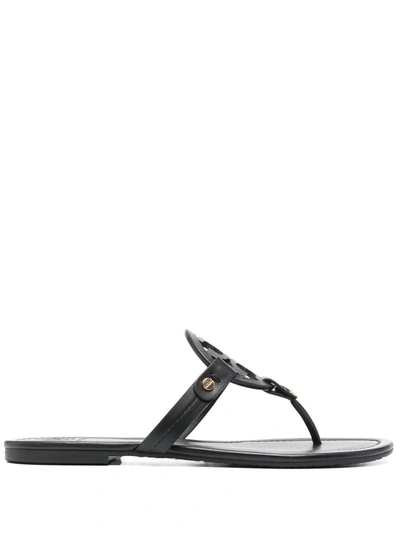 TORY BURCH MILLER LEATHER SANDALS