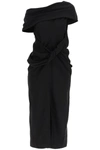 AMBUSH AMBUSH LONG DRESS WITH TIED DETAILING