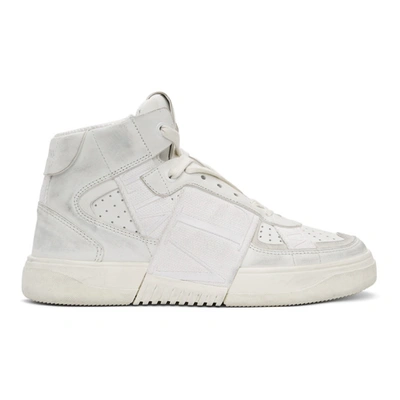 Valentino Garavani White Vl7n High-top Sneakers