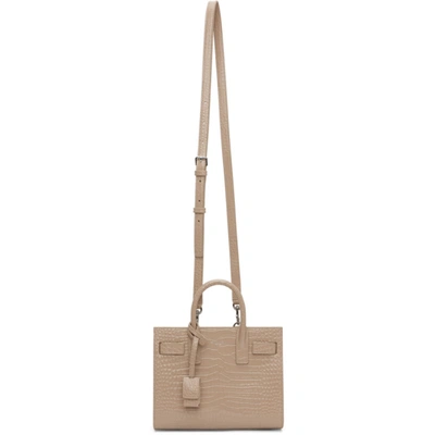 Saint Laurent Sac De Jour 手提包 In Beige