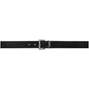 SAINT LAURENT BLACK SQUARE MONOGRAMME BELT