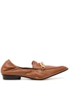 TORY BURCH JESSA POINTED LOAFERS