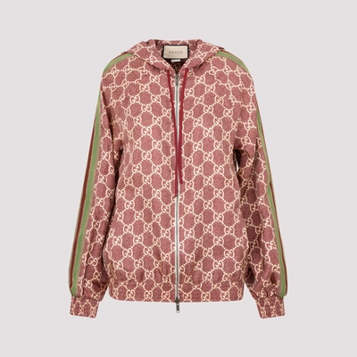 Gucci Gg Supreme Hooded Jacket In Multi
