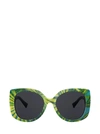 VERSACE VERSACE EYEWEAR CAT EYE SUNGLASSES