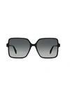 FENDI FENDI EYEWEAR SQUARE FRAME SUNGLASSES