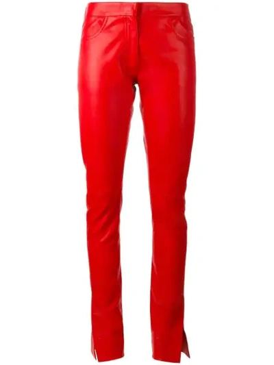 Loewe 直筒长裤 In Red