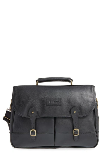 Barbour Leather Briefcase