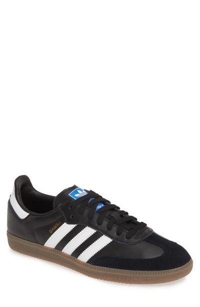 Adidas Originals Samba Og Sneaker In Black/ White/ Gum