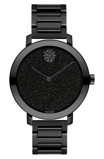 Movado Bold Evolution Bracelet Watch, 34mm In Black