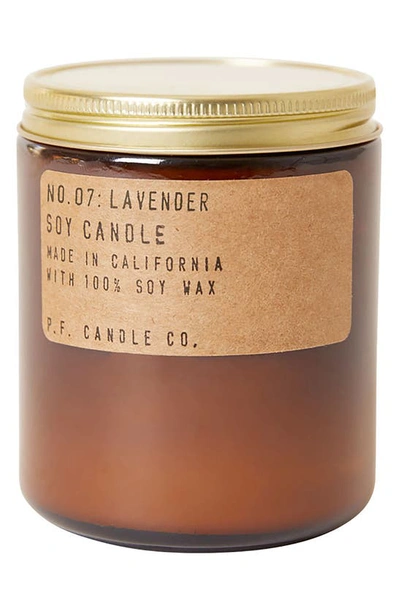 P.f. Candle Co. Lavender Soy Candle