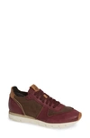 Wine Suede/ Leather
