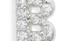MELINDA MARIA PAVE ITTY BITTY INITIAL PENDANT,N4755SWTCZ