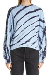 Proenza Schouler White Label Modified Raglan Sleeve Sweatshirt In Light Blue