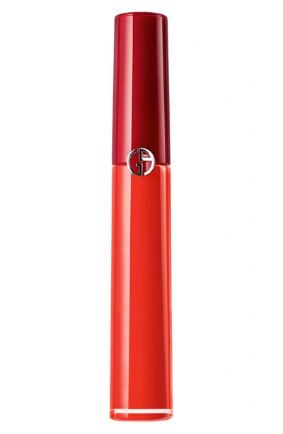 Giorgio Armani Lip Maestro Matte Liquid Lipstick In 307 Vivid Coral