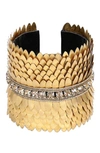 Deepa Gurnani Gigi Cuff Bracelet In Gold