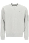 A-COLD-WALL* A COLD WALL ESSENTIALS CREWNECK SWEATSHIRT WITH LOGO EMBROIDERY