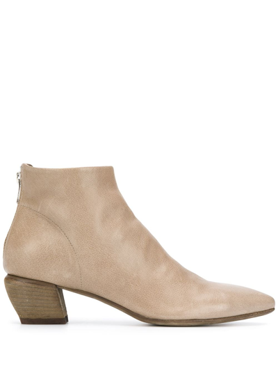 Officine Creative Jeannine Ankle Boots In Sand
