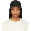 Totême Double Wool And Cashmere-blend Baseball Cap In Black