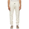Fear Of God Off-white 'the Vintage' Lounge Pants In Cream Heath
