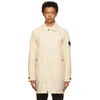 STONE ISLAND OFF-WHITE MICRO REPS TRENCH COAT