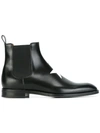 GIVENCHY GIVENCHY STAR PATCH ANKLE BOOTS - BLACK,BM0831884811560144