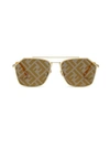 FENDI FENDI EYEWEAR AVIATOR SUNGLASSES