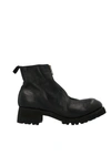 GUIDI GUIDI FRONT ZIP ANKLE BOOTS