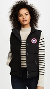Canada Goose Freestyle Quilted Shell Down Vest In Black