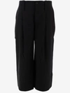 JW ANDERSON JW ANDERSON CROPPED WIDE LEG TROUSERS
