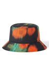 Kenzo Abstract-pattern Bucket Hat In Black