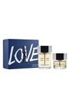 SAINT LAURENT L'HOMME EAU DE TOILETTE SET,LC8442