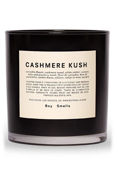 Boy Smells Cashmere Kush Scented Candle, 8.5 oz In Black