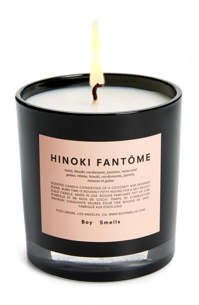 Boy Smells Hinoki Fantome Candle, 8.5 oz In Black