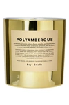 Boy Smells Hypernature Polyamberous Scented Candle, 26 oz In Gold